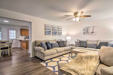 Ocean Pines Vacation Rental | 3BR | 2BA | Stairs Required | 1,232 Sq Ft