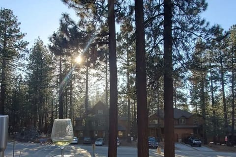 view from the front deck
