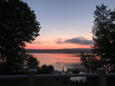 Best sunrise view on the lake! 