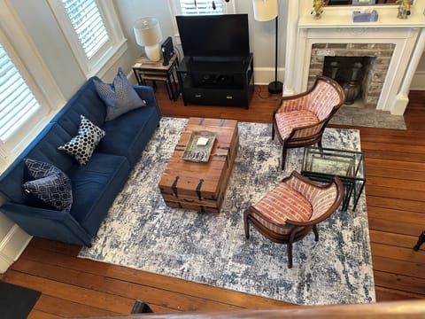 Comfortable living room. Smart TV