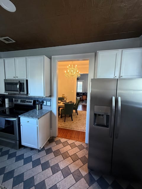 Kitchen to Dining room to Living room