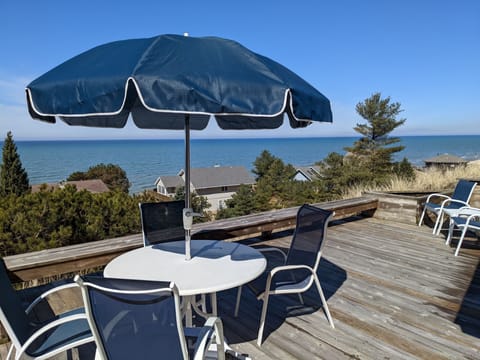 gorgeous views from your spacious deck