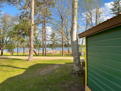 View from Cabin 1 facing Seventh Crow Wing Lake