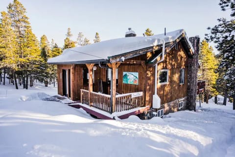 UP In the mountains this is conveniently located and accessible in snow!