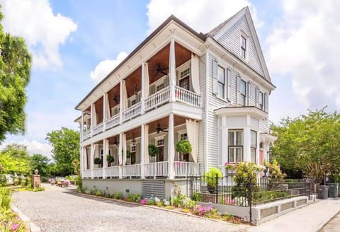 Exterior of your Charleston Victorian Home! The rental is for the entire second and third floor.