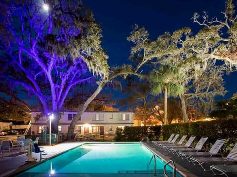 Seasonal pool on site