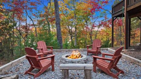 Relax by the fire pit