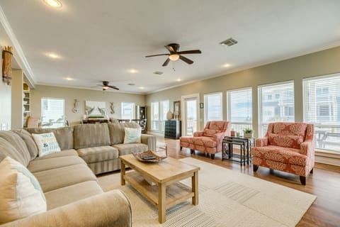 Abundant seating for the whole family