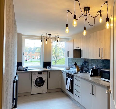 Fully equipped with all cooking appliances