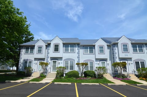 Front of townhouses