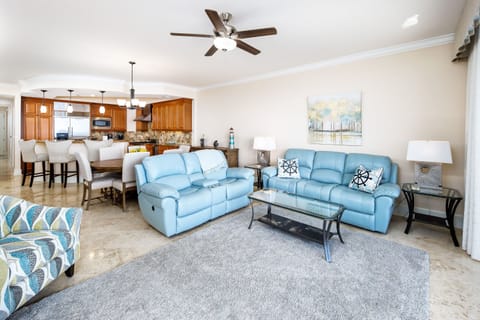 Living Room -
Bella Riva Resort, Okaloosa Island, Fort Walton Beach, FL Vacation Rentals