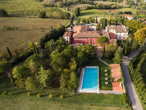 A Beautiful view of Villa Palagio from Above