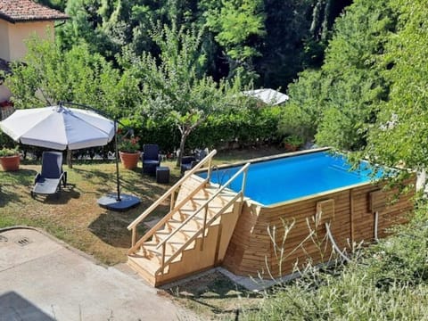 Own pool for cooling off in the heat of the sun