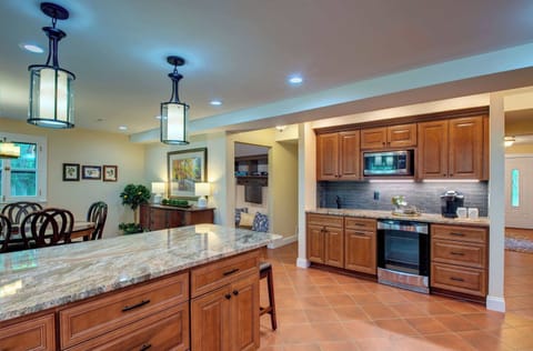 Expansive coffee station!