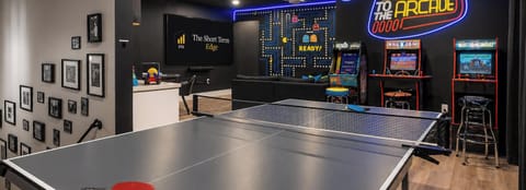 🕹️ Level up your stay with our epic retro arcade and game lounge – ready for friendly battles and unforgettable memories.