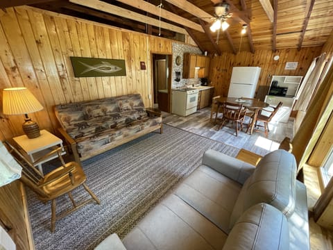 Cabin 2.5's living room