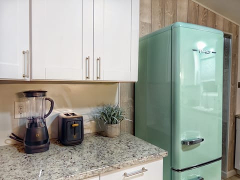 A blast from the past every time you reach for the vintage refrigerator handle