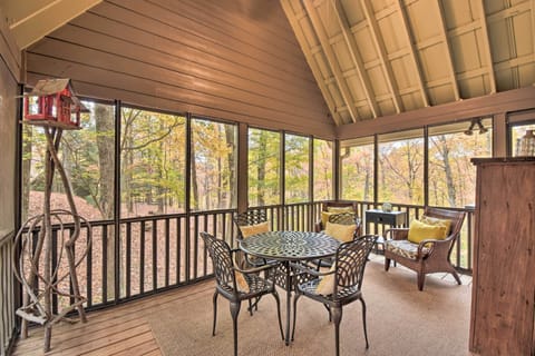 Big Canoe Vacation Rental | 3BR | 3BA | 1,760 Sq Ft | Stairs Required