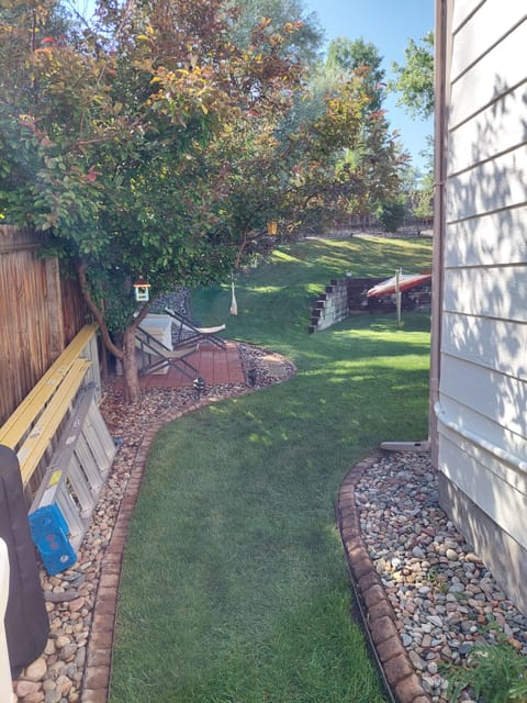 Entrance to backyard