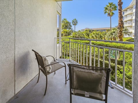 Private Master Balcony at 2104 SeaCrest