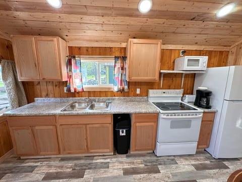 Cabin 4's kitchen