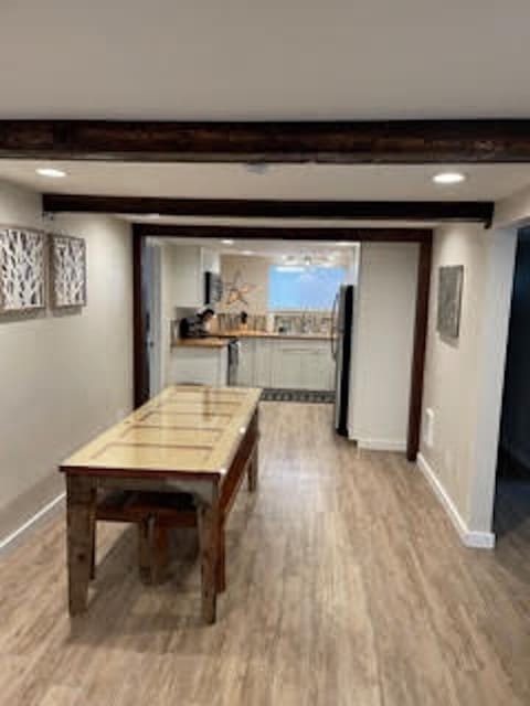 Vintage Door Table For Six
