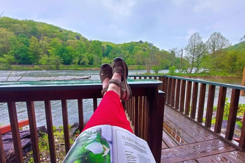 Not into fishing?  No problem, just relax to the sounds of the river