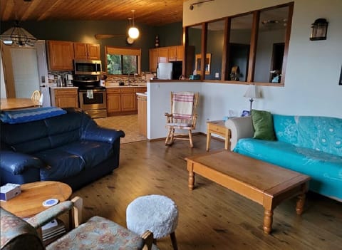 Kitchen off the living area