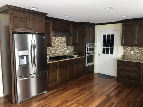 The well appointed kitchen