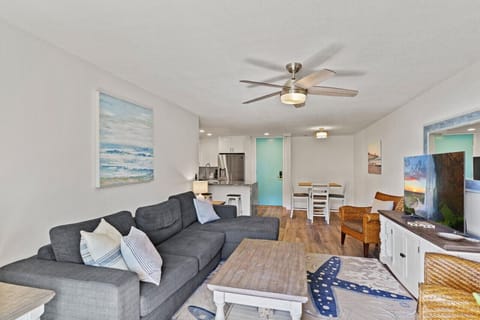 Living room view of couch queen sofa sleeper