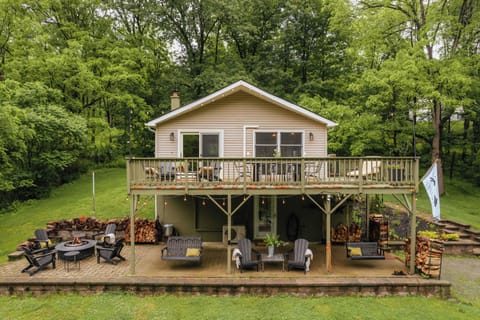 Welcome to Pond and Perch! BBQ, Hang out, or explore our 51 acres.