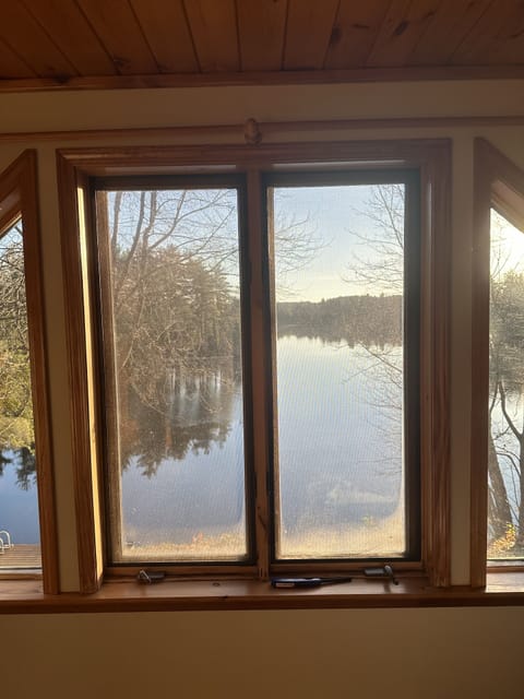 View from master bedroom