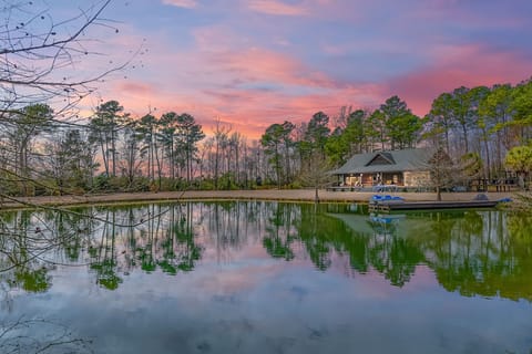 Cabin with Stocked Fishing Pond