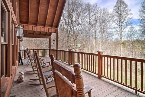 Sevierville Vacation Rental | 3BR | 3BA | 1,950 Sq Ft | Stairs Required