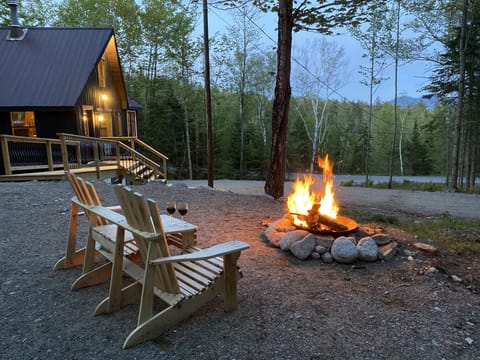 Spring/Summer/Fall fires in the wooded peace. Four seasons of fun & adventure!!