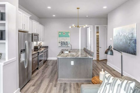 Spacious kitchen where you can cook for your group!