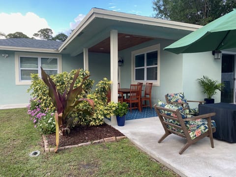 Welcoming front entry