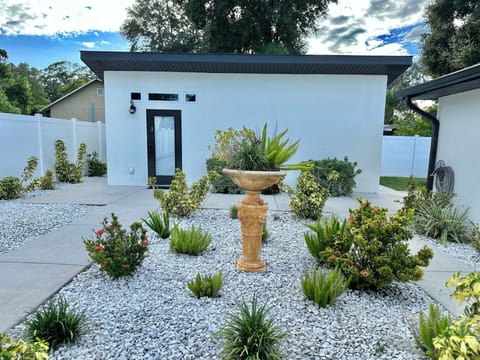 Entrance to the tiny home unit 3