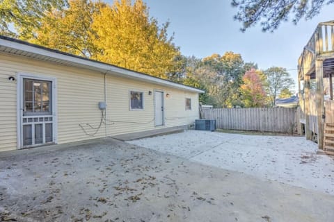 Enjoy your own dedicated parking spot right outside the guest house.