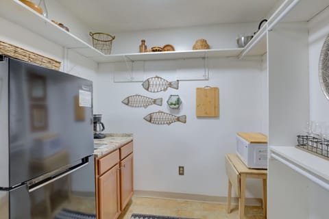 Microwave meals, morning coffee, or midnight snacks made easy.