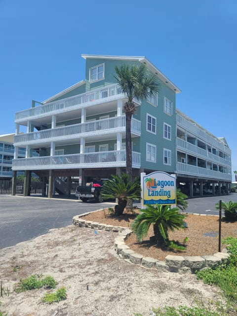 The condo building 