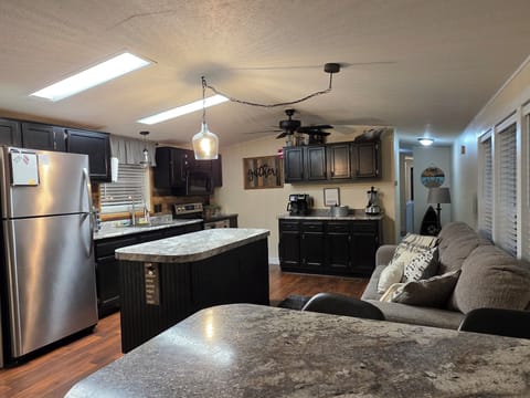 Kitchen and Living Area