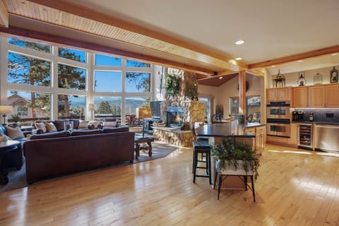 Enjoy a large and spacious kitchen to entertain your family.