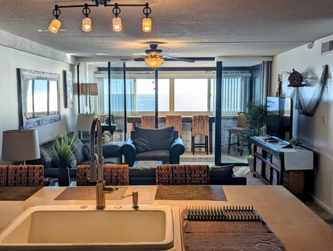 Welcome home! Main living area directly overlooks beach.