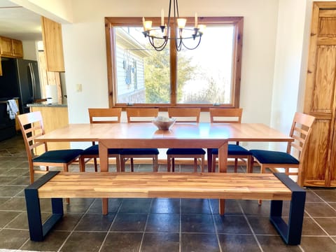 Large Dining Table seats 10