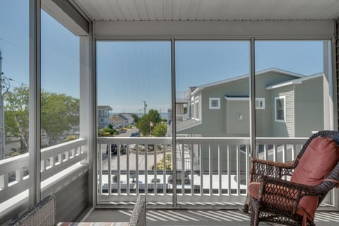 Screened in porch, master bedroom