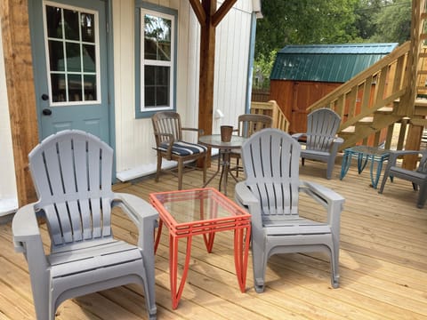 Common area deck. Enjoy an outdoor breeze