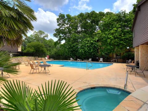 Camp Warnecke Pool and Hot Tub.