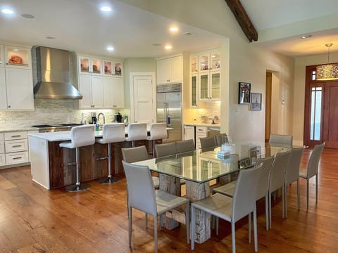 Open-concept kitchen