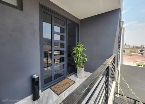 Entrada al duplex

